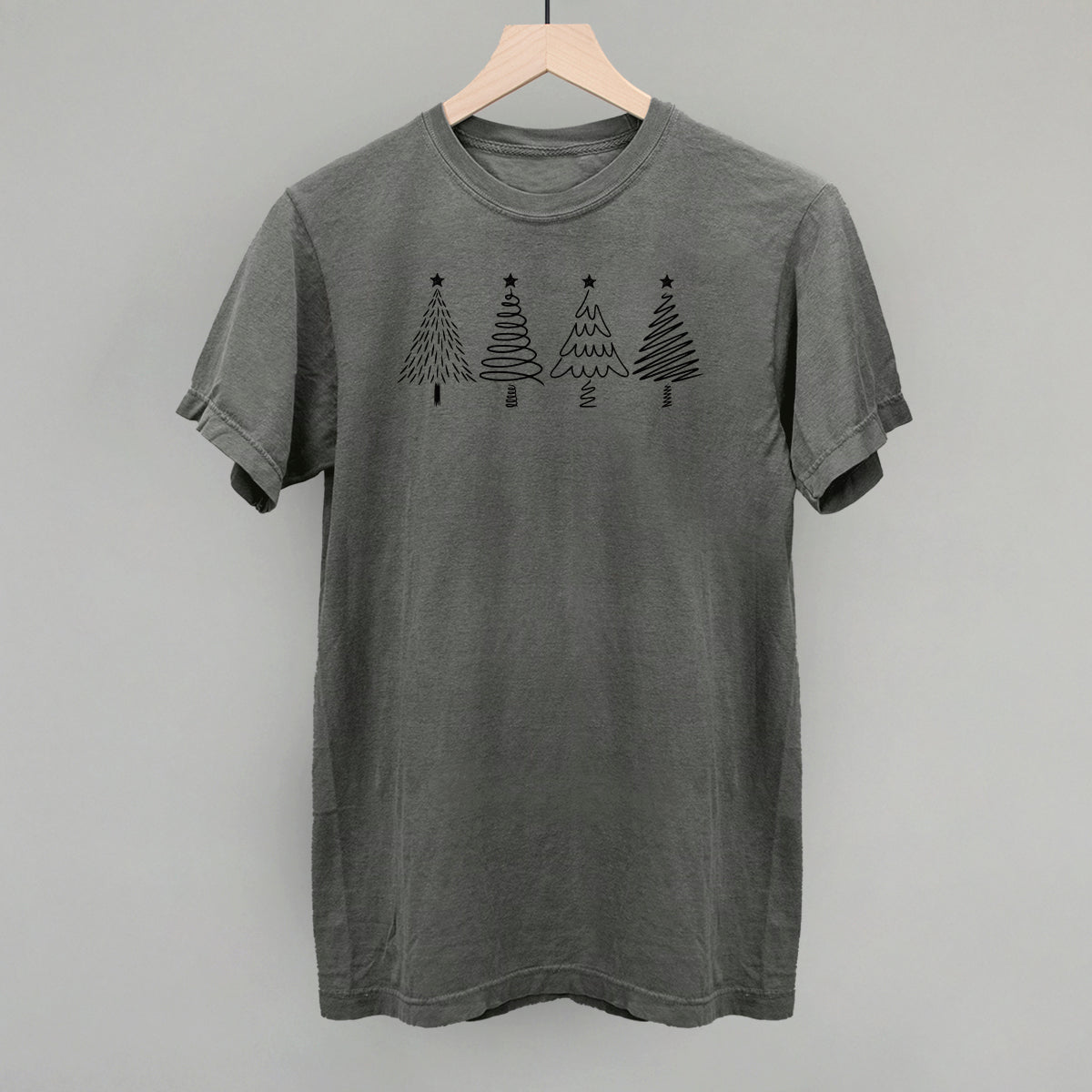 Christmas Tree Doodles (Black)