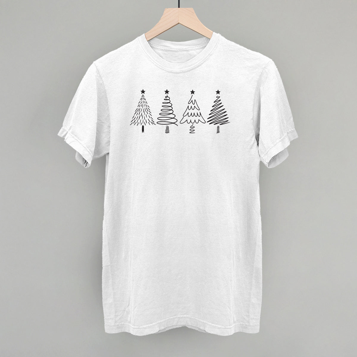Christmas Tree Doodles (Black)