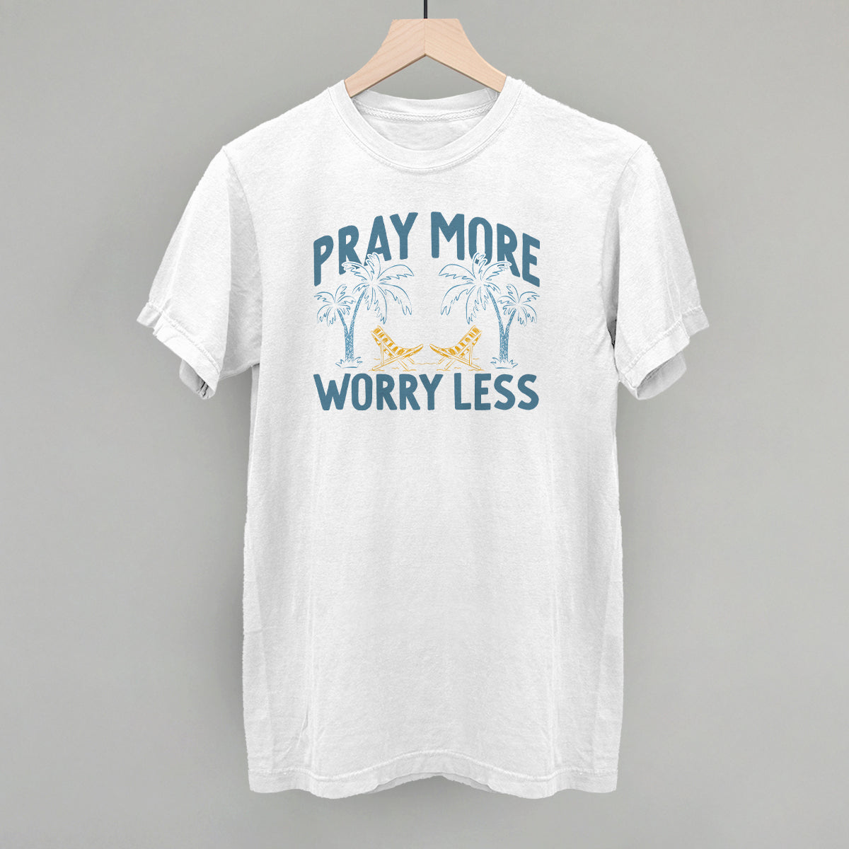 Pray More Worry Less Palm Trees