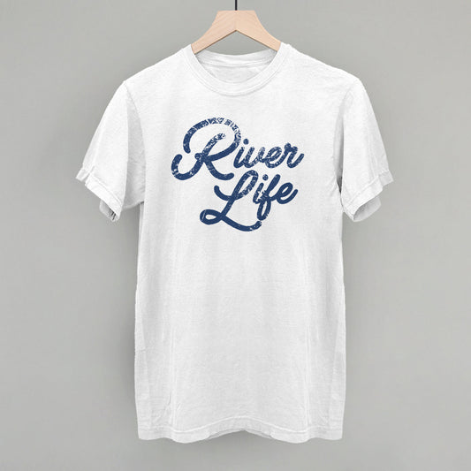 River Life (Distressed Script)