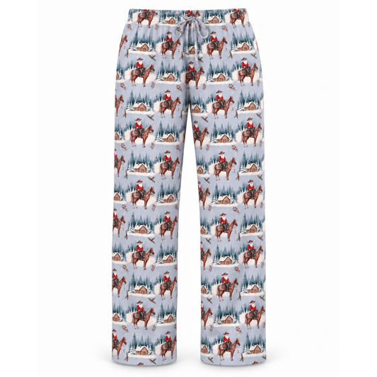 Cowboy Christmas Bamboo Pajama Pants