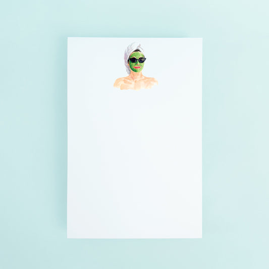 Green Mask Notepad