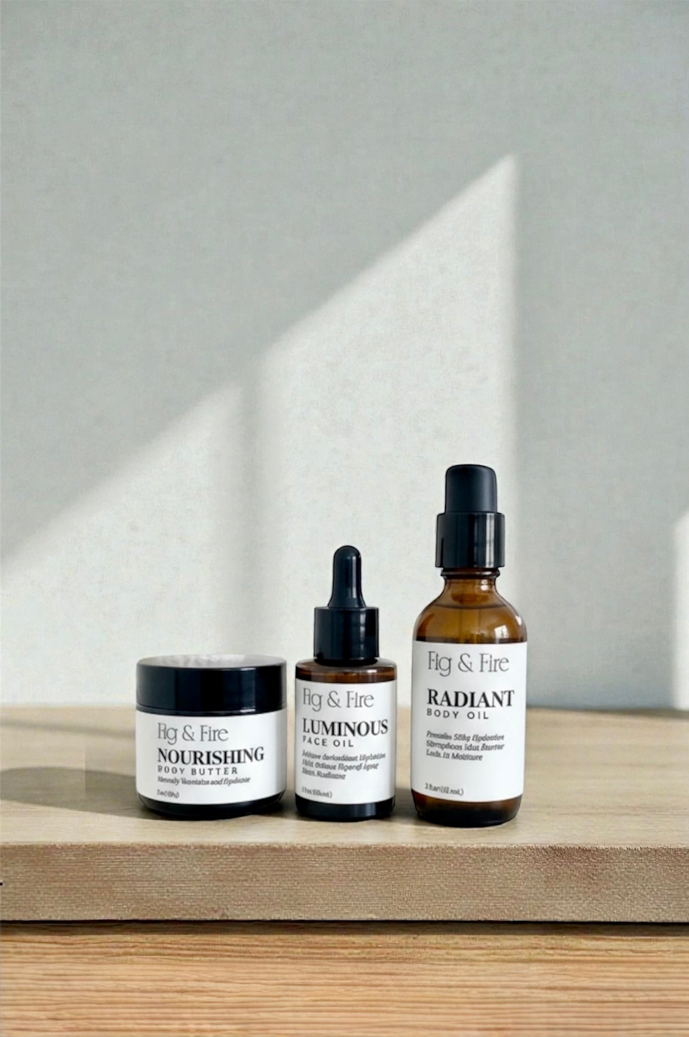 Radiant Skincare Trio (100% Vegan)