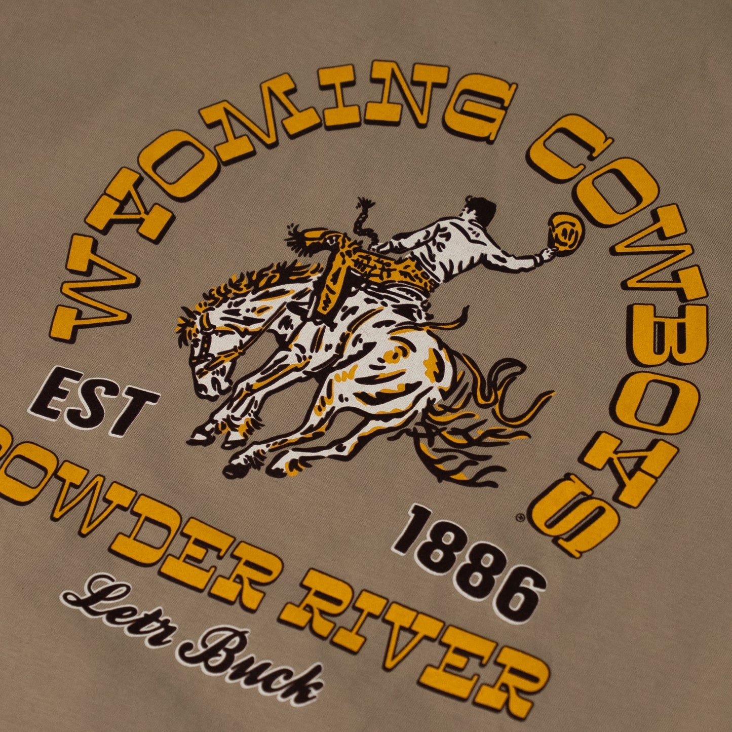 Vintage Wyoming Cowboys Tee