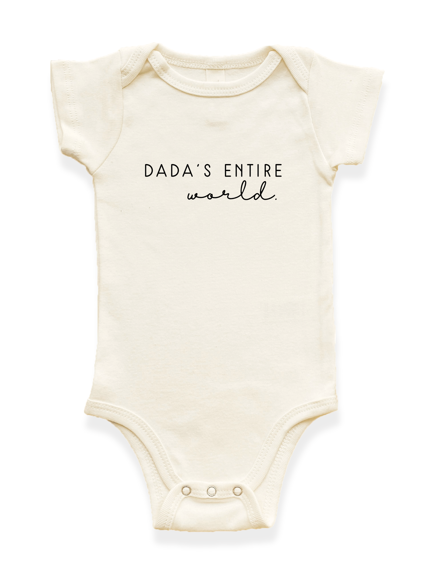 Dada's Entire World Organic Baby Bodysuit