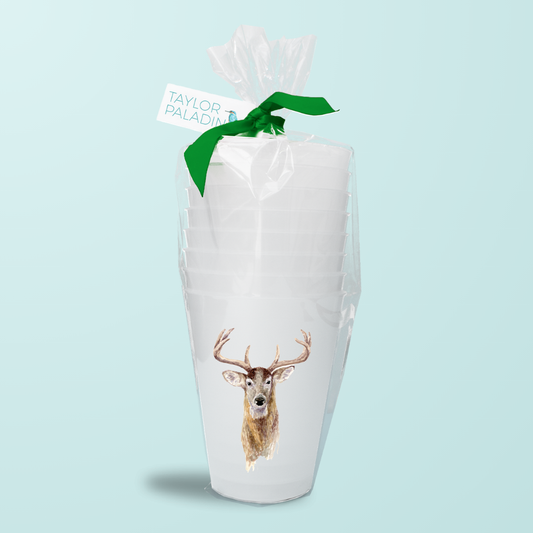 Deer Frosted Cup