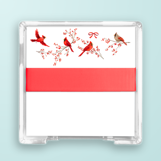 Cardinal Pattern Desk Set