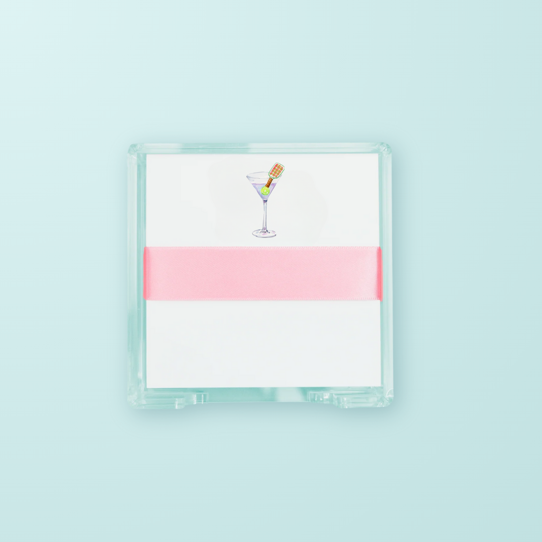 Pickleball Cocktail Desk Set