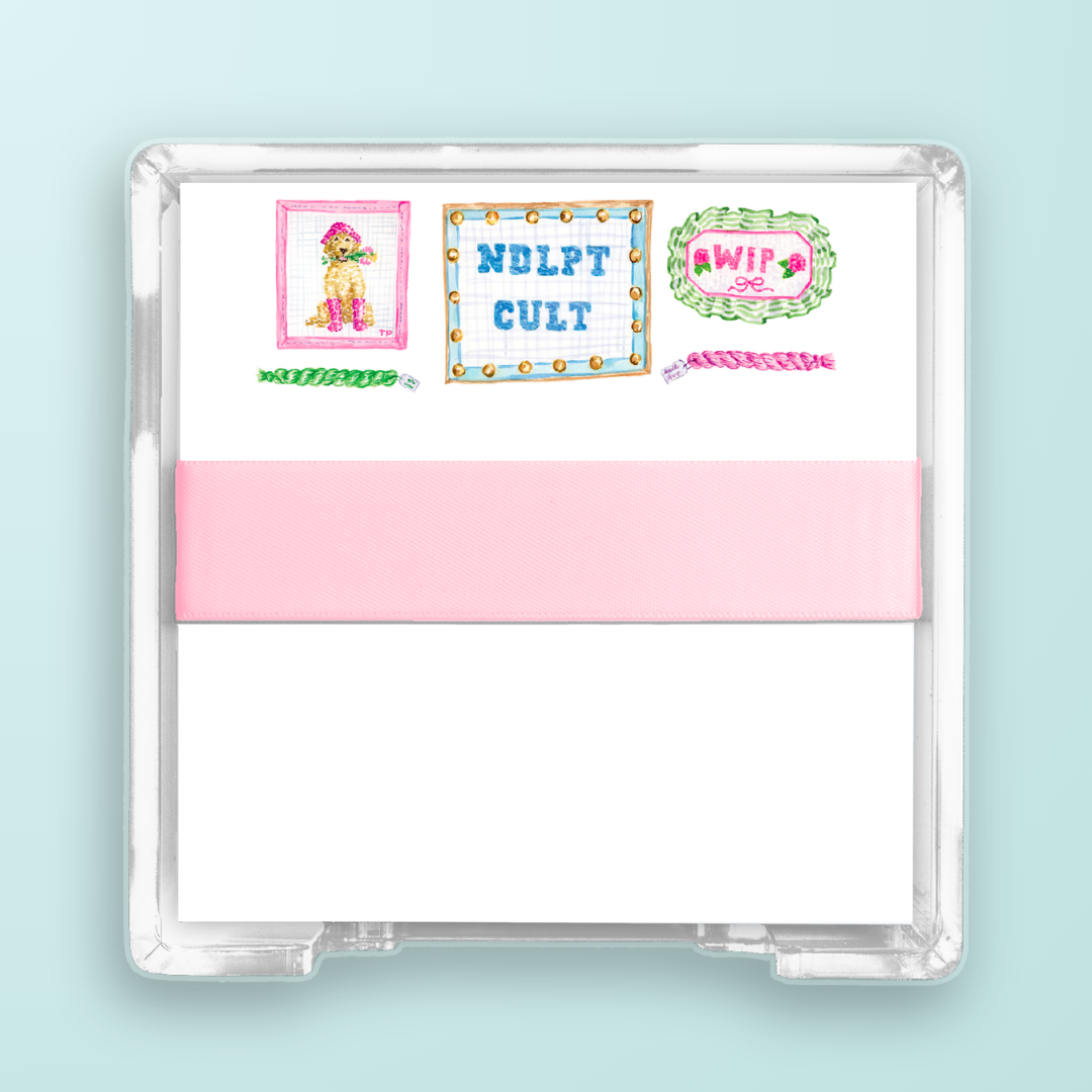 Needlepoint Cult Desk Set