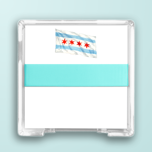 Chicago Flag Desk Set