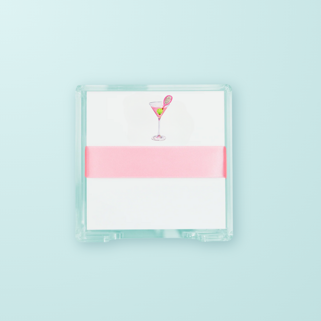 Tennis Martini Desk Set
