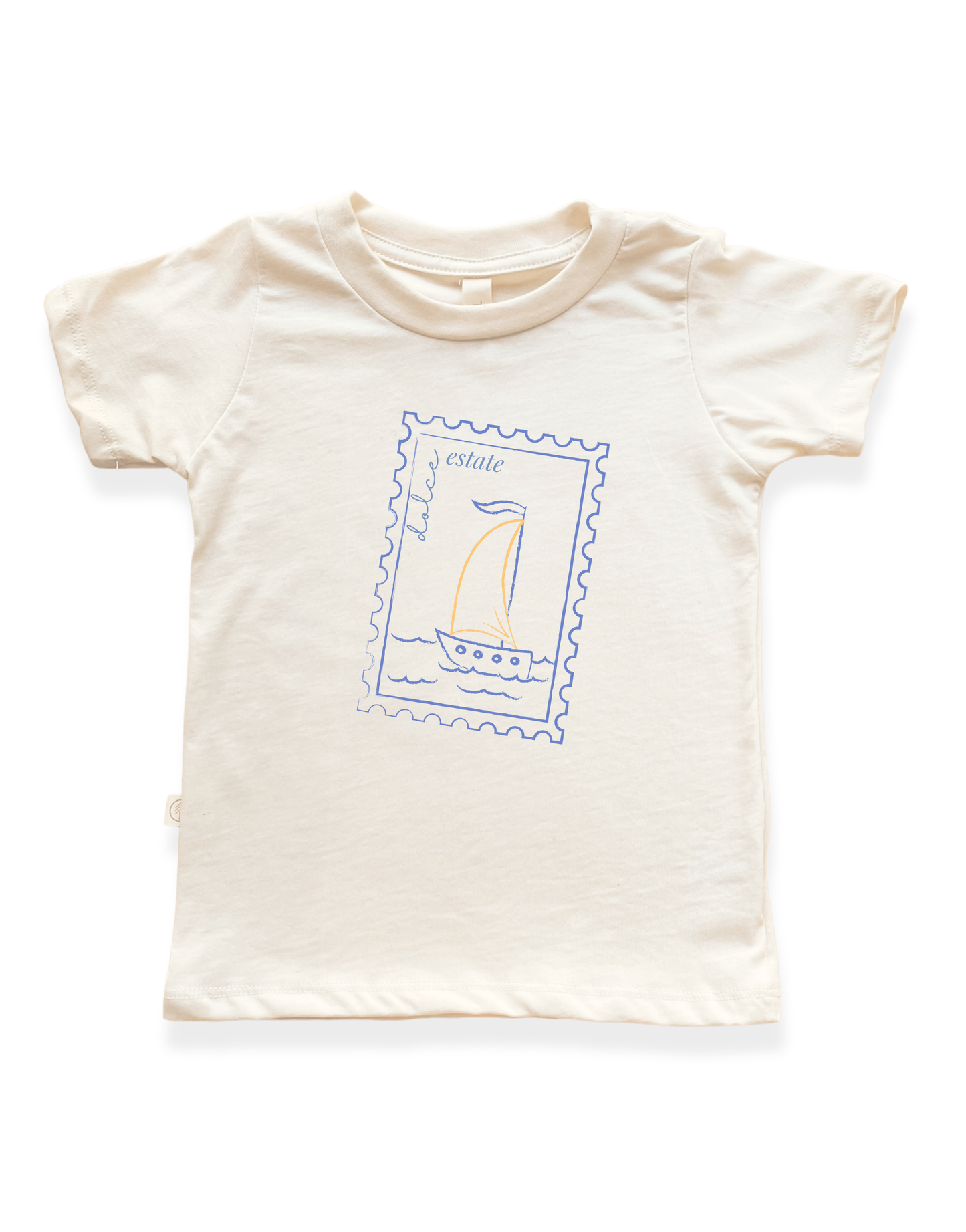 Dolce Estate Stamp Organic Kids T-Shirt