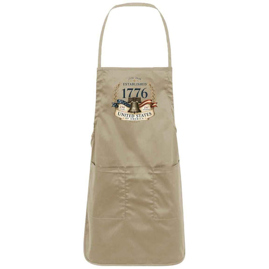 Full-Length Apron Premium Americana — Established 1776
