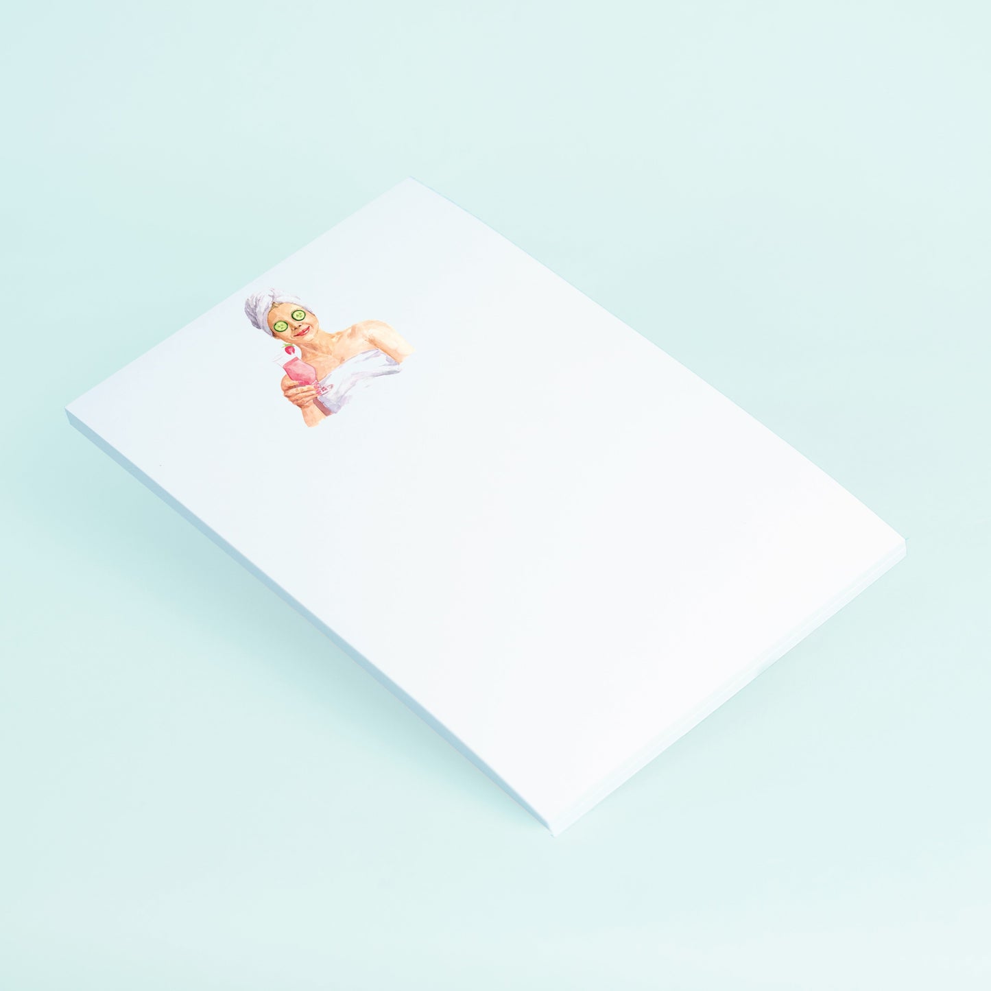 Cucumber Eyes Notepad