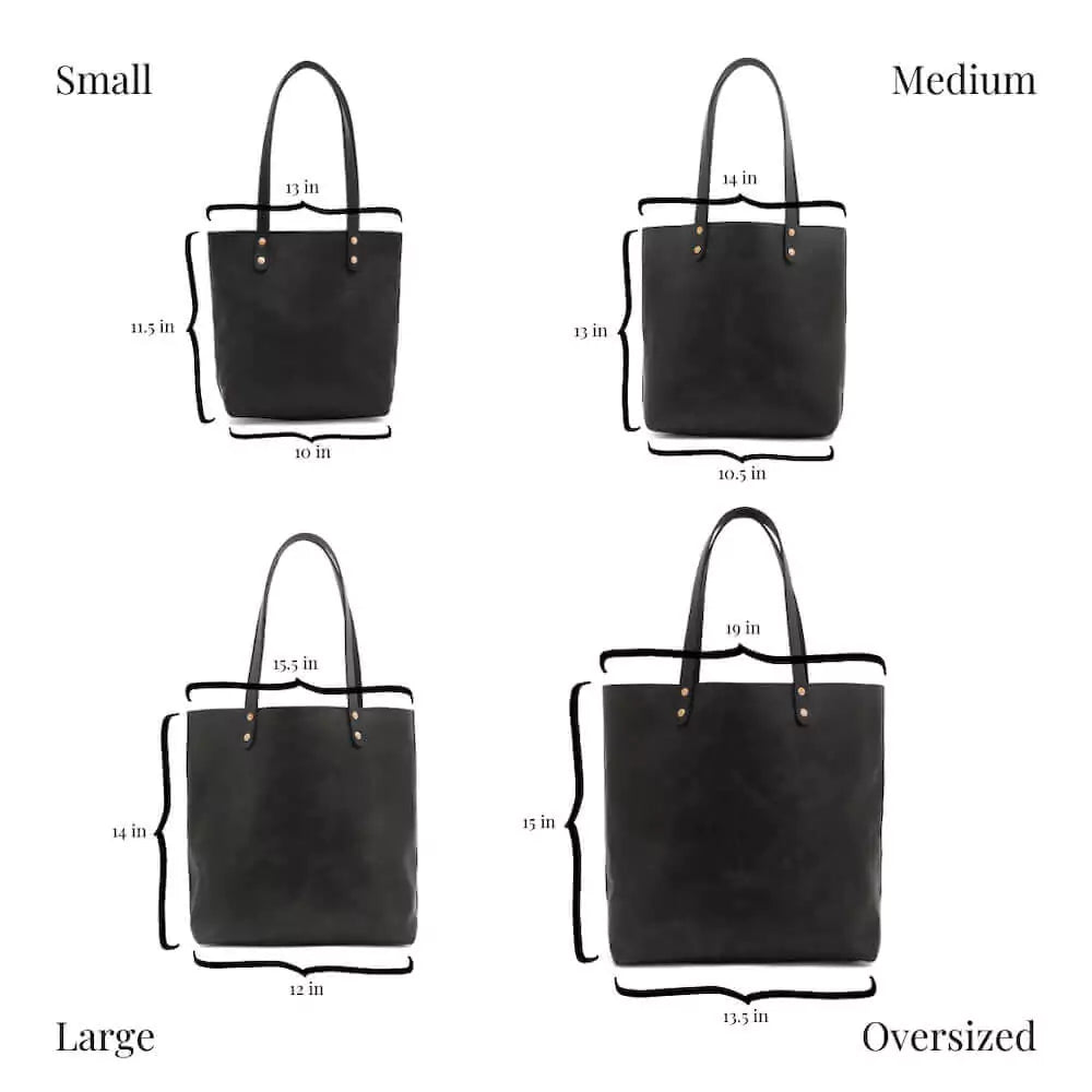 Eden OVERSIZED Leather Tote Bag - Classic