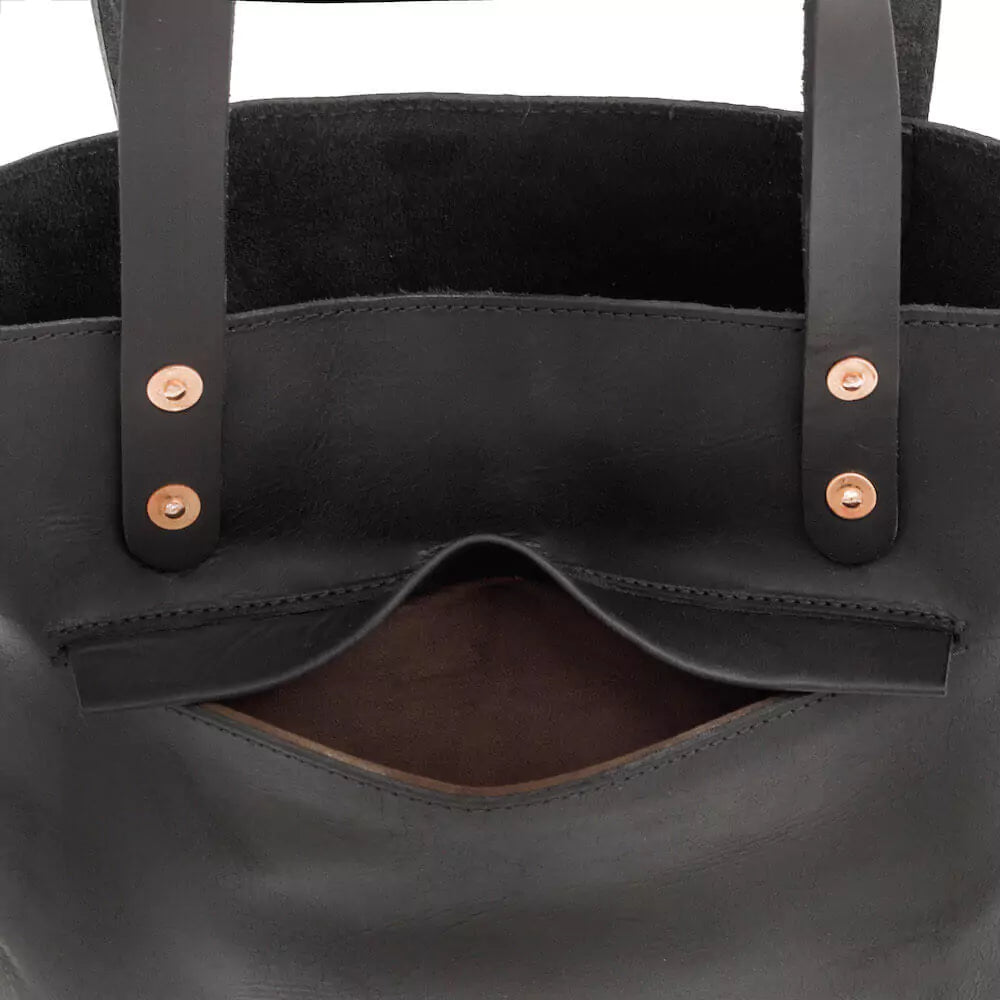 Eden SMALL Leather Tote Bag - Classic
