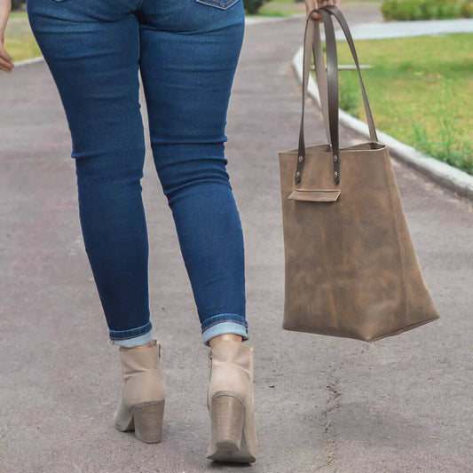 Eden LARGE Leather Tote Bag - Classic