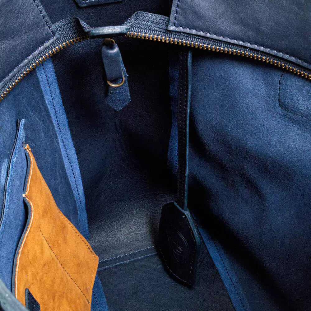 Ellington Leather Market Tote