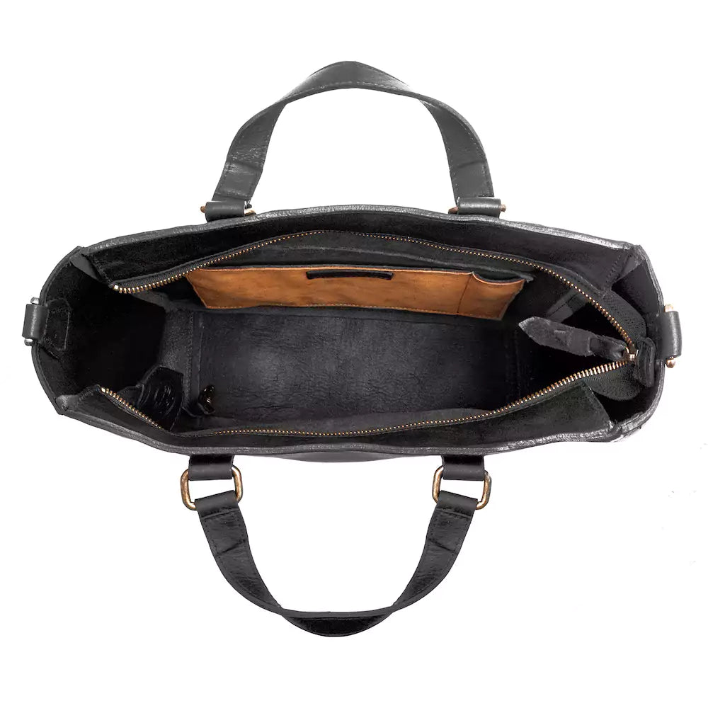 Ellington Leather Market Tote