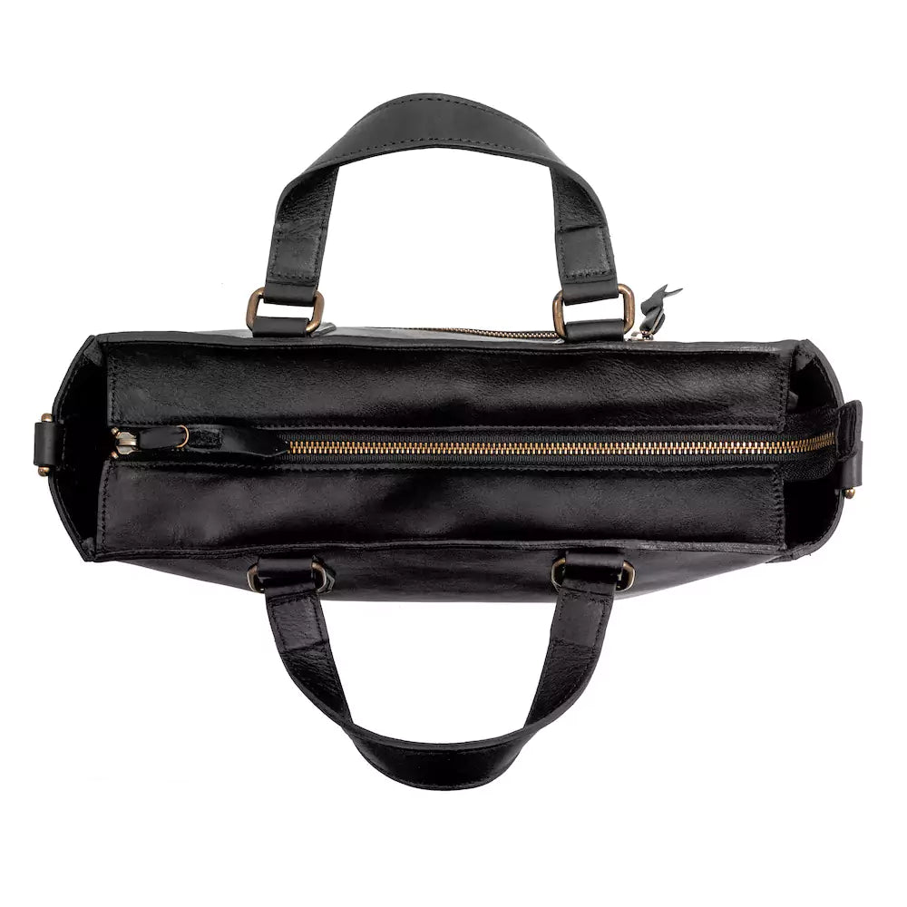 Ellington Leather Market Tote