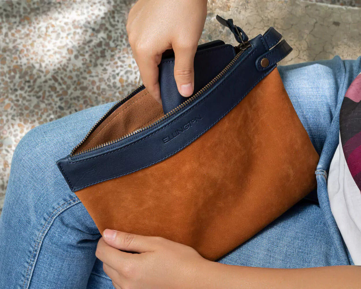 Ellington Zippered Pouch