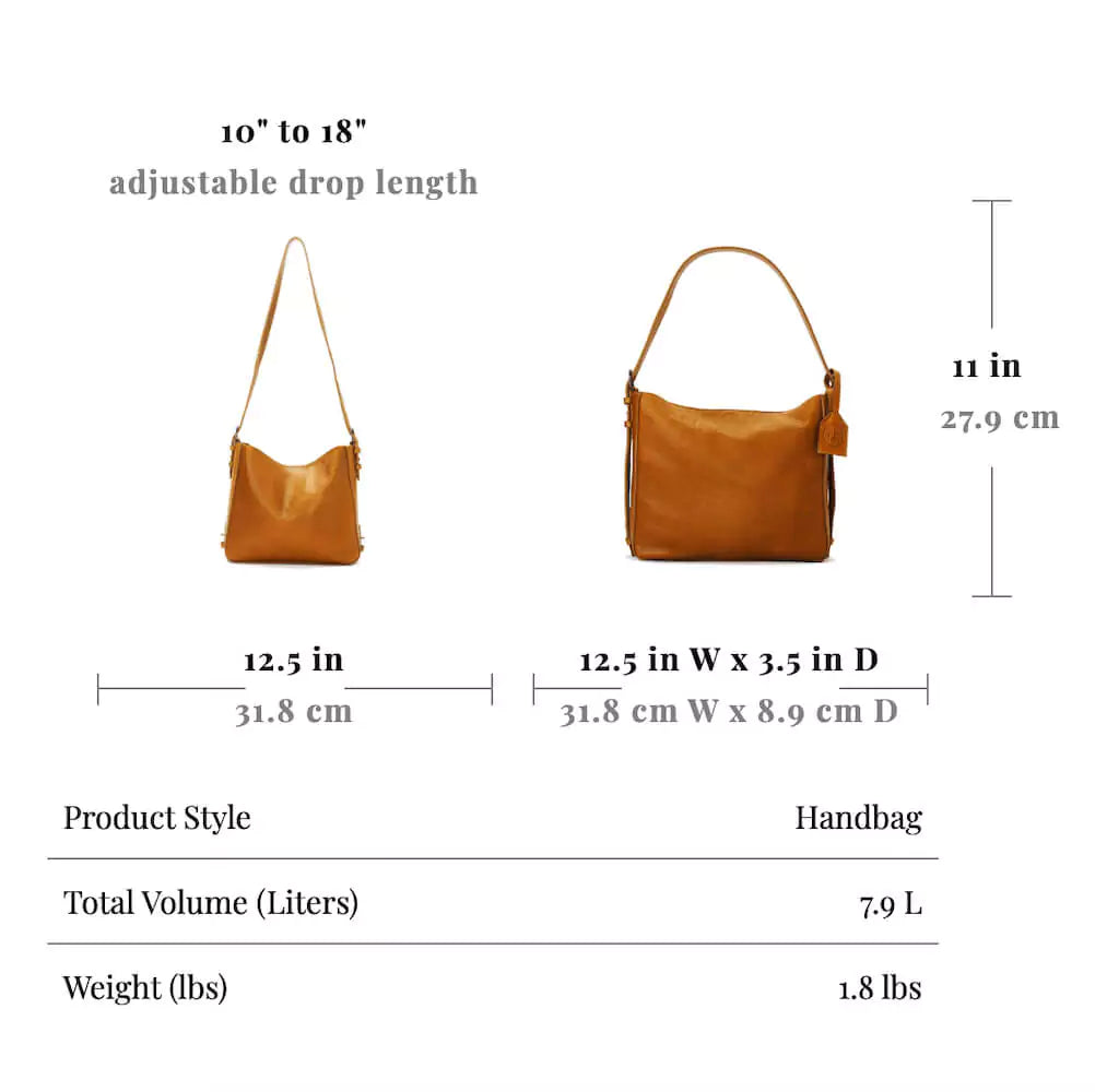 Ellington Leather Hobo