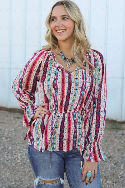 Kayley Western Blouse