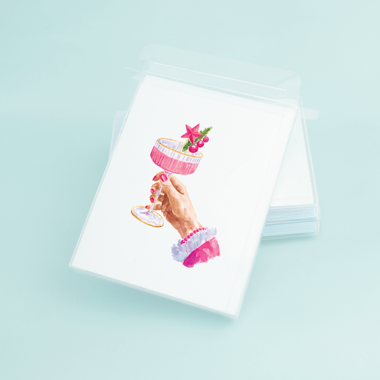 Pink Christmas Cocktail