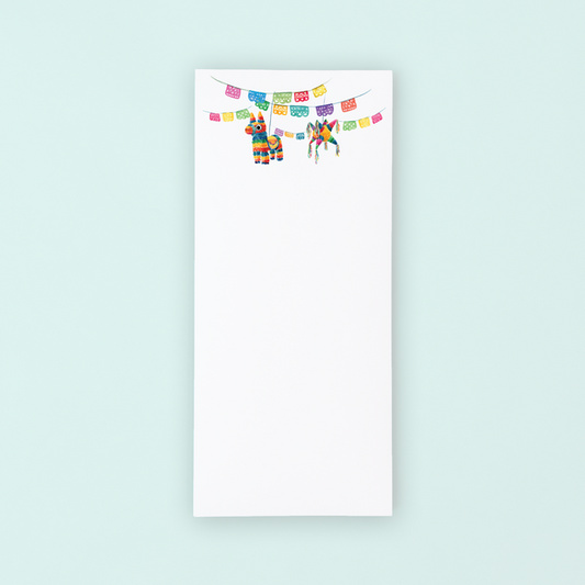 Fiesta Pinatas Lists Pad
