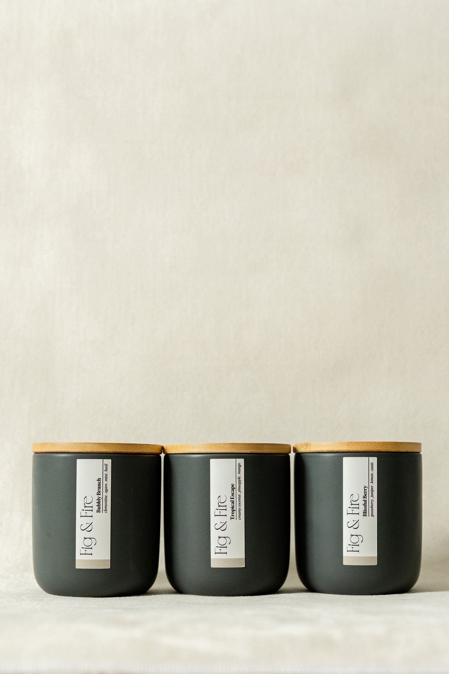 Candle Trio - Ceramic