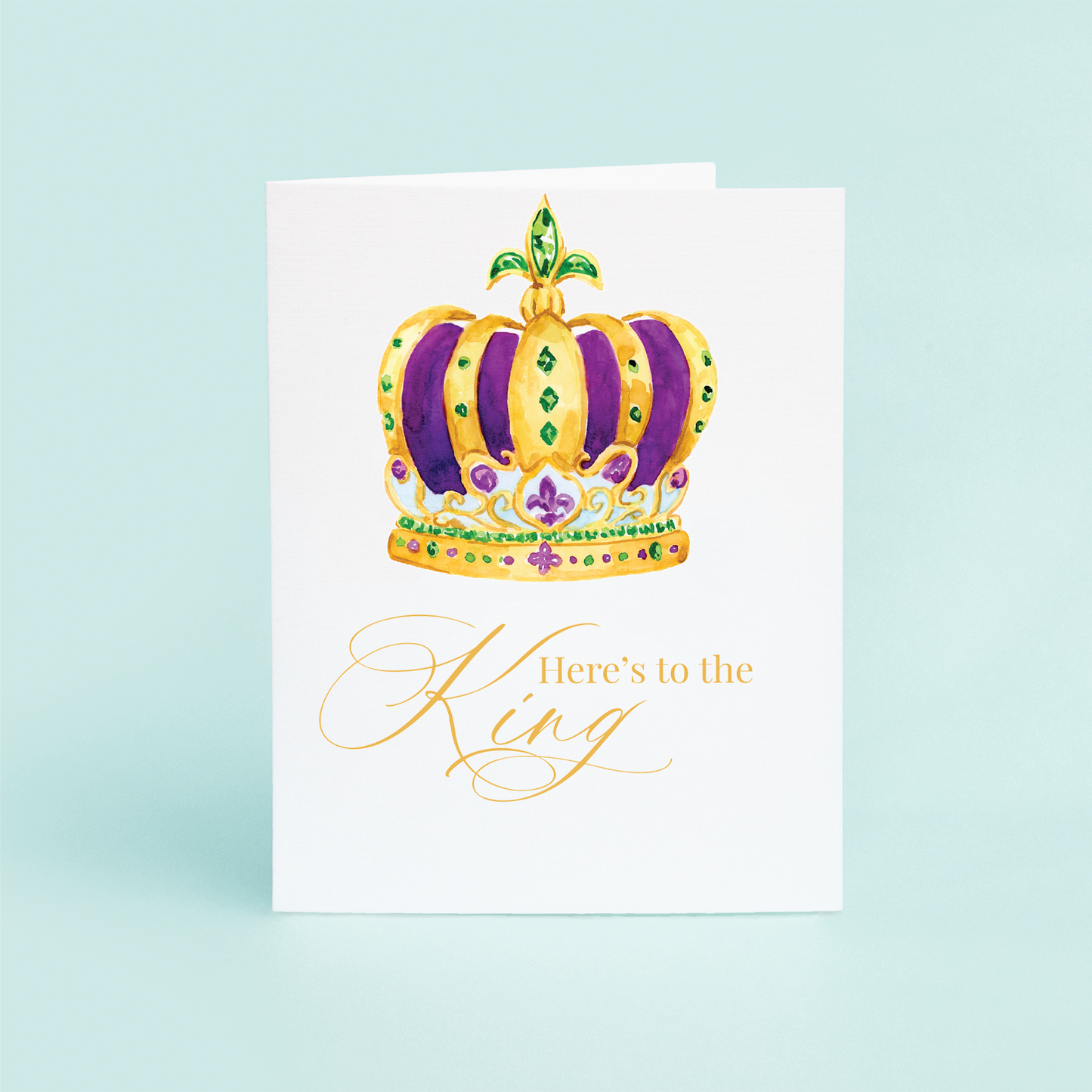 King Crown "Here's to the King"
