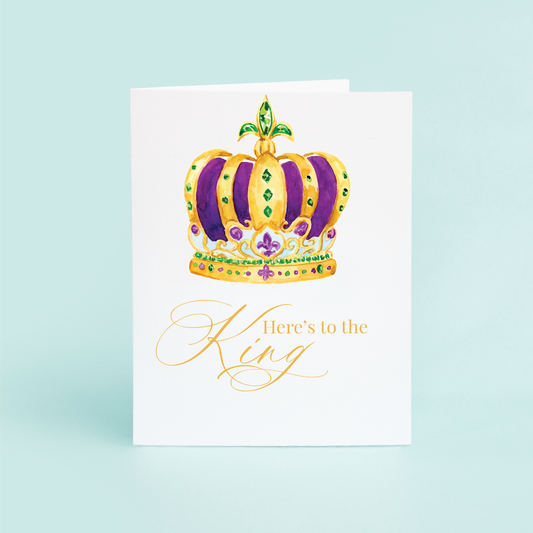 King Crown "Here's to the King"