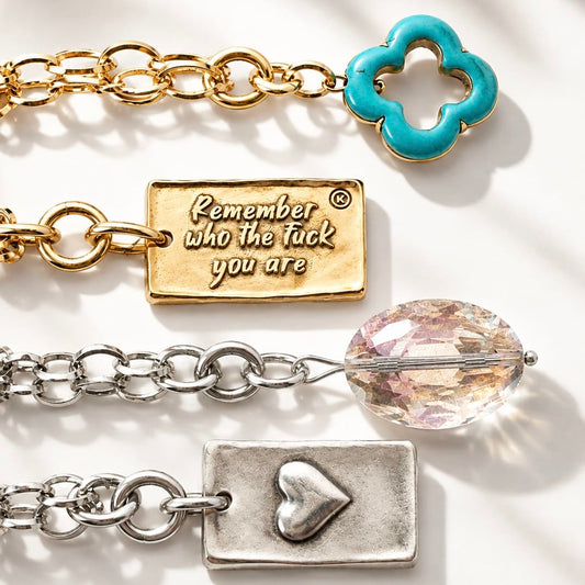 Take a Deep Breath and Let That Sh*t Go Original Lite Necklace