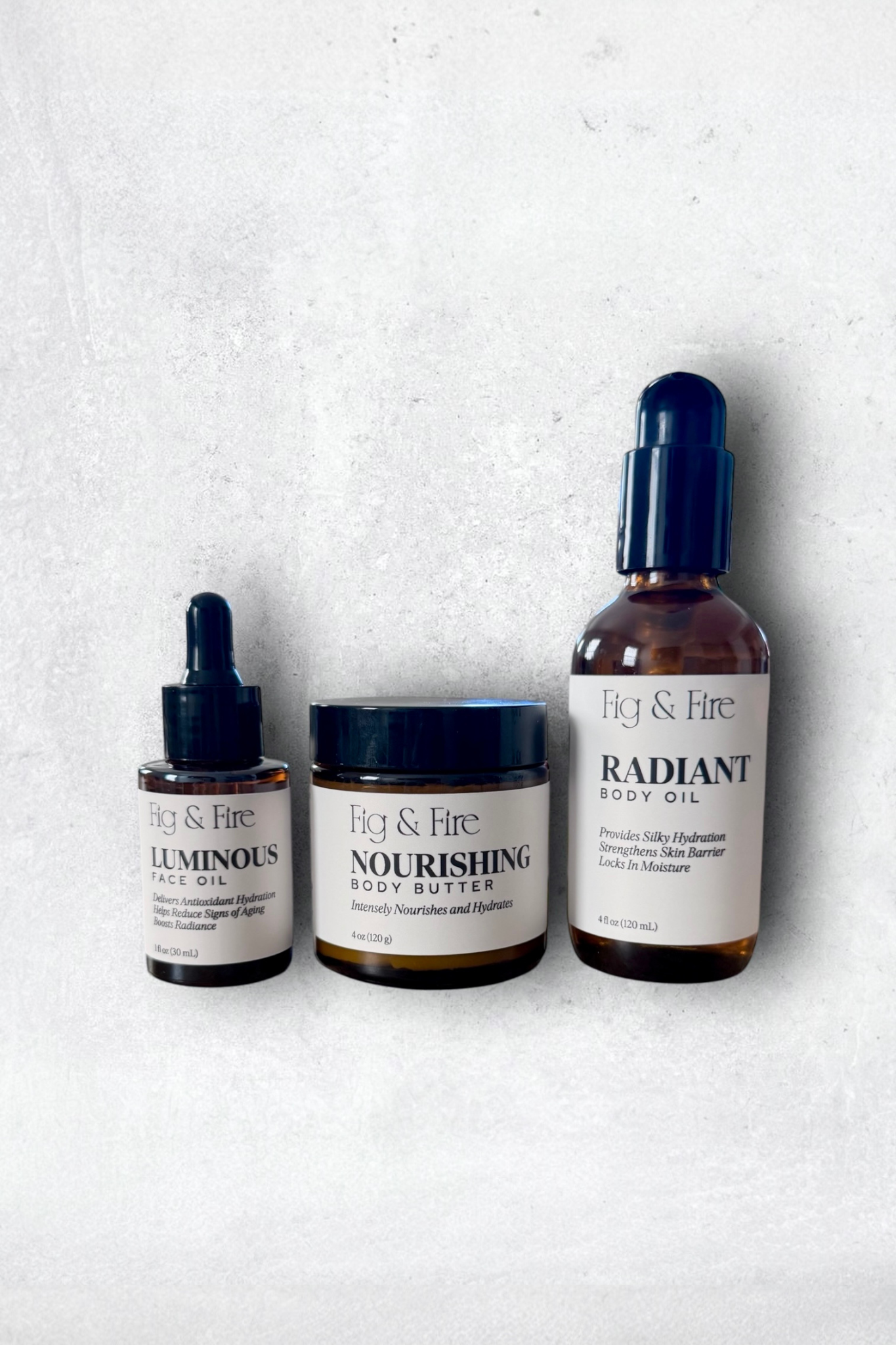Radiant Skincare Trio (100% Vegan)