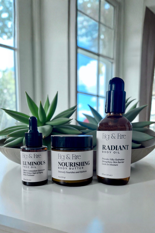 Radiant Skincare Trio (100% Vegan)