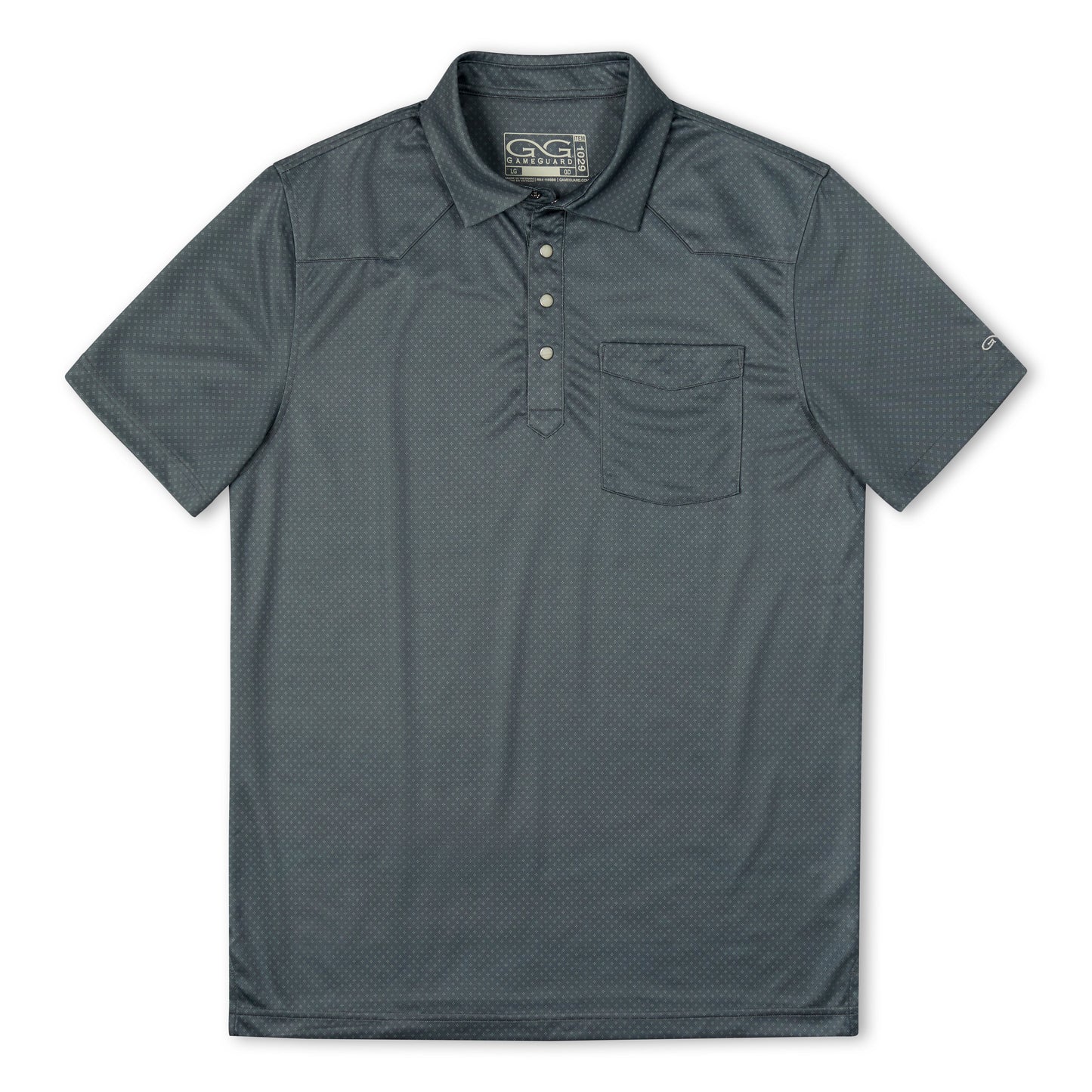 GunMetal Palo Duro Polo
