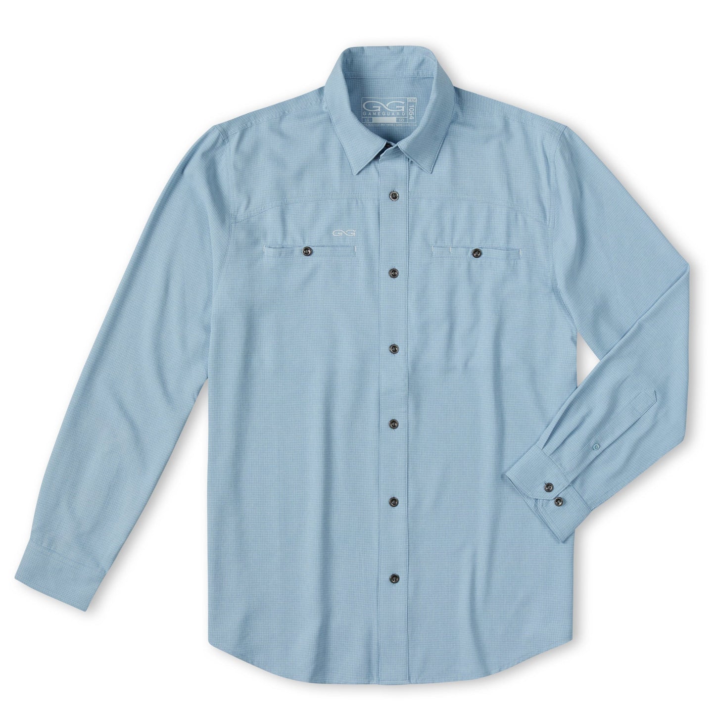Coastal Blue Maverick Shirt | Long Sleeve