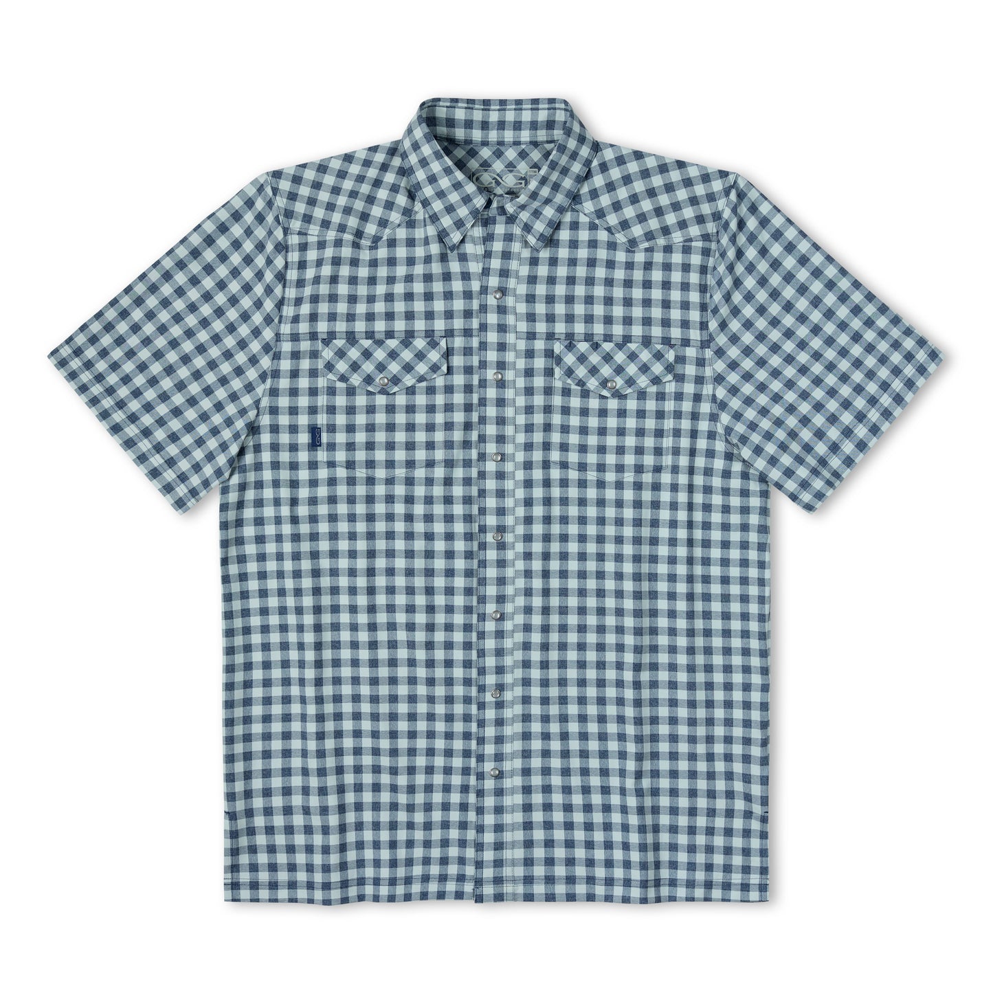 Deep Water Pearl Snap Shirt