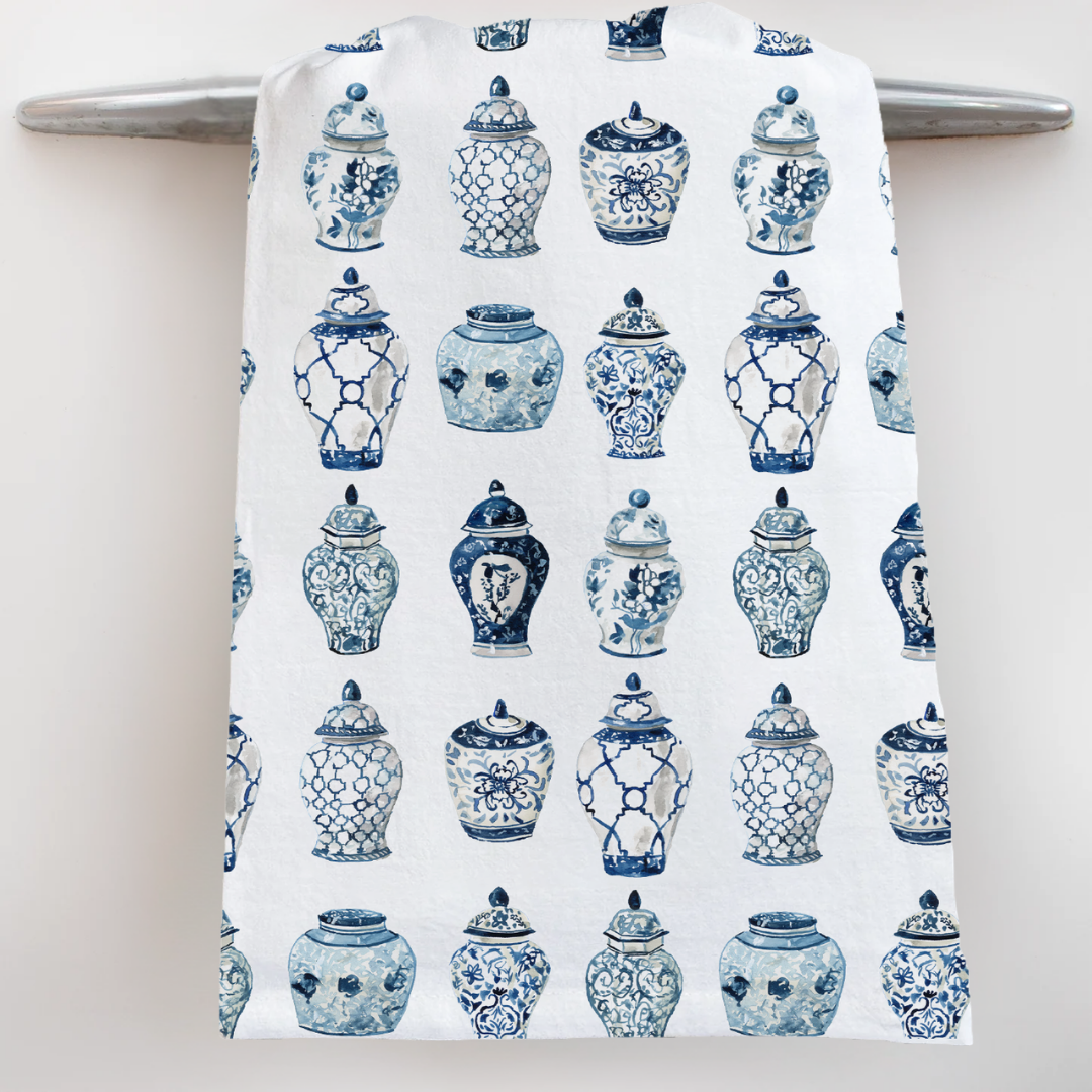 Ginger Jars Tea Towel