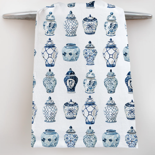 Ginger Jars Tea Towel