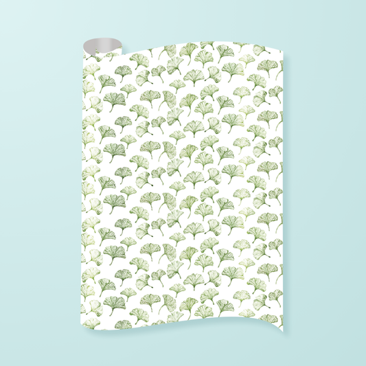 Ginkgo Leaves Gift Wrap