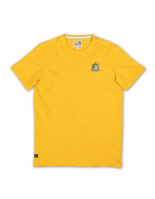 EL SATIVO AGAVE - SLUB PIMA POCKET TEE