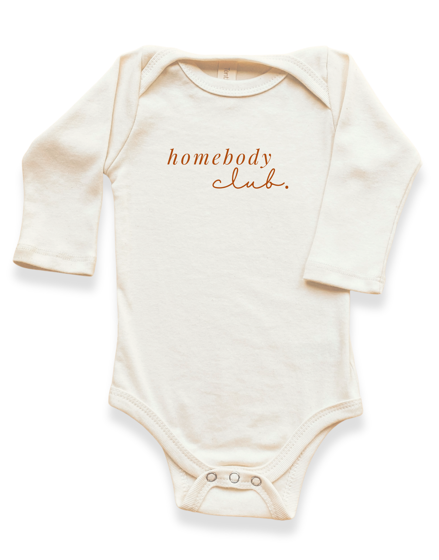 Homebody Club Organic Bodysuit Long Sleeve