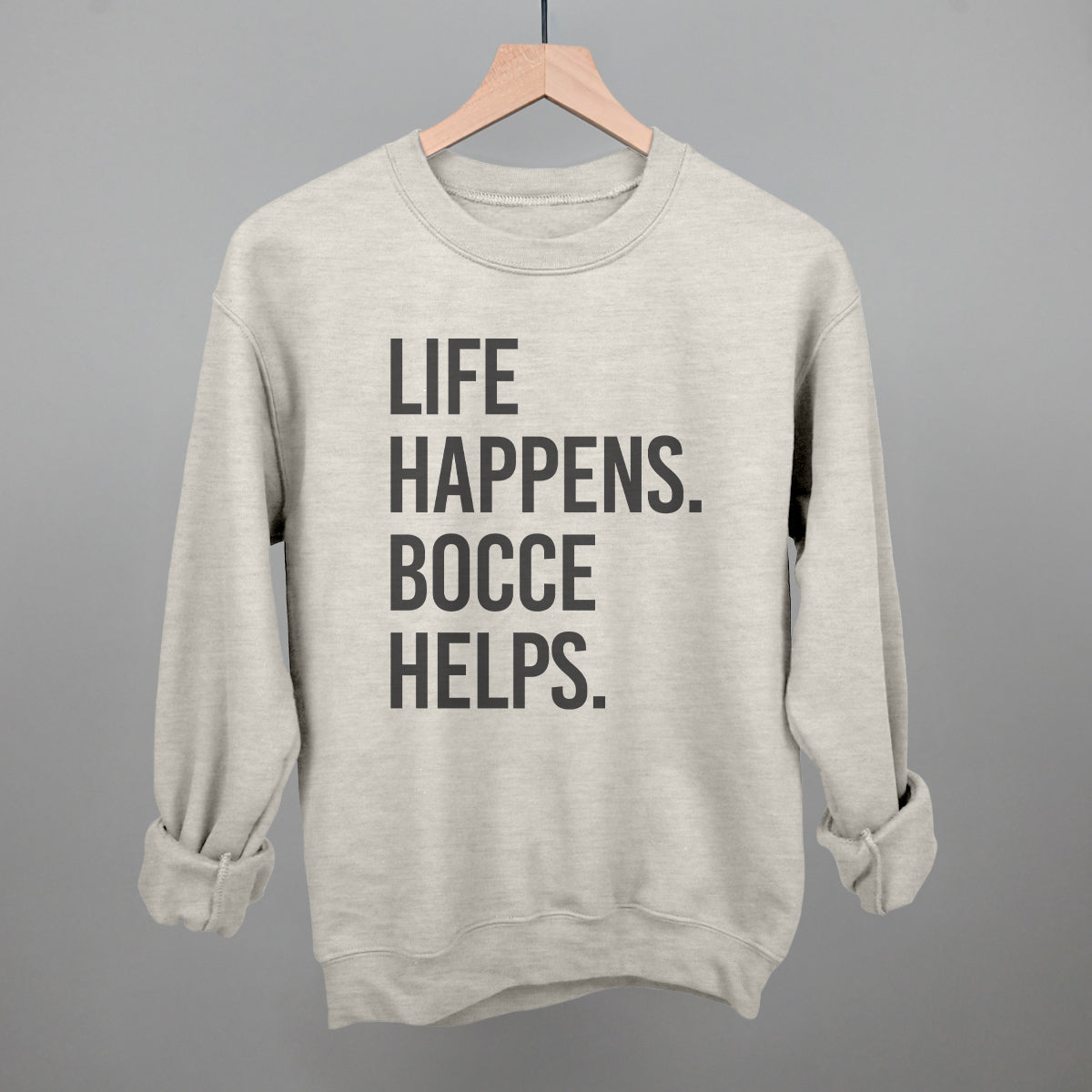 Life Happens Bocce Helps