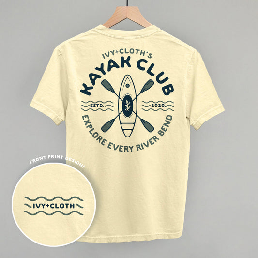 Ivy's Kayak Club (Blue) (Back Print)