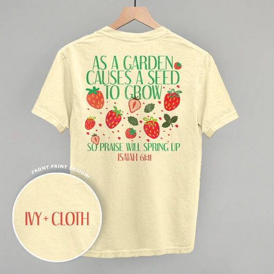 So Praise Will Spring Up (Back Print)