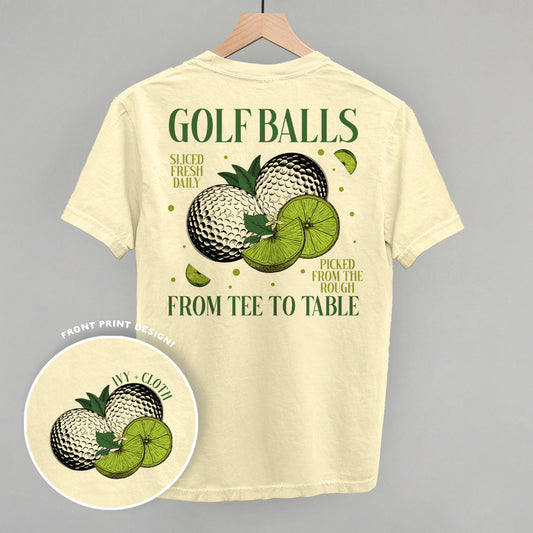 From Tee To Table (Back Print)