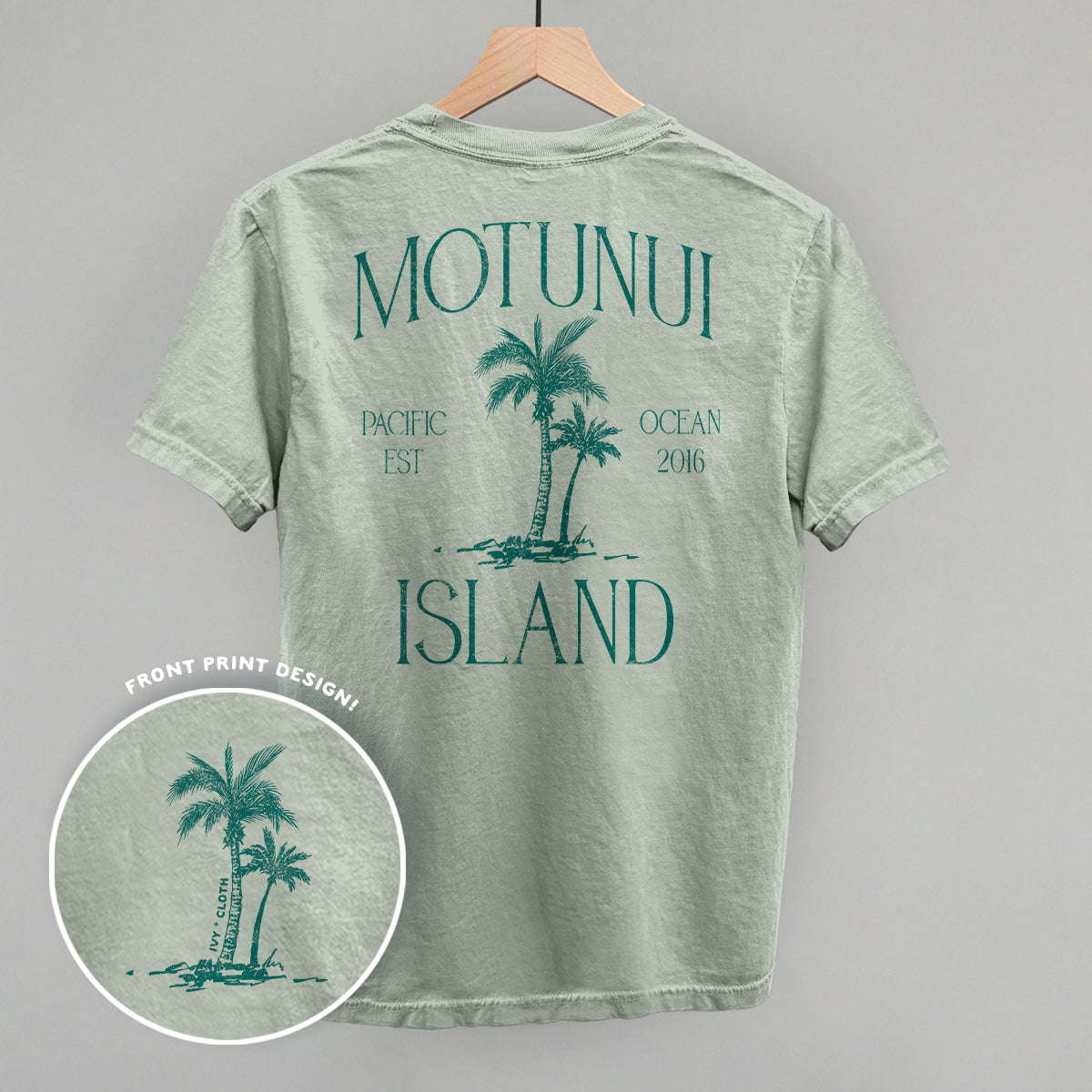 Motunui Island (Back Print)