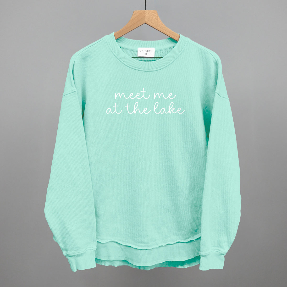 Meet Me At The Lake White Script