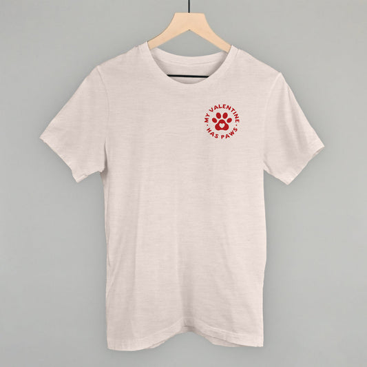 My Valentine Has Paws (Left Chest)